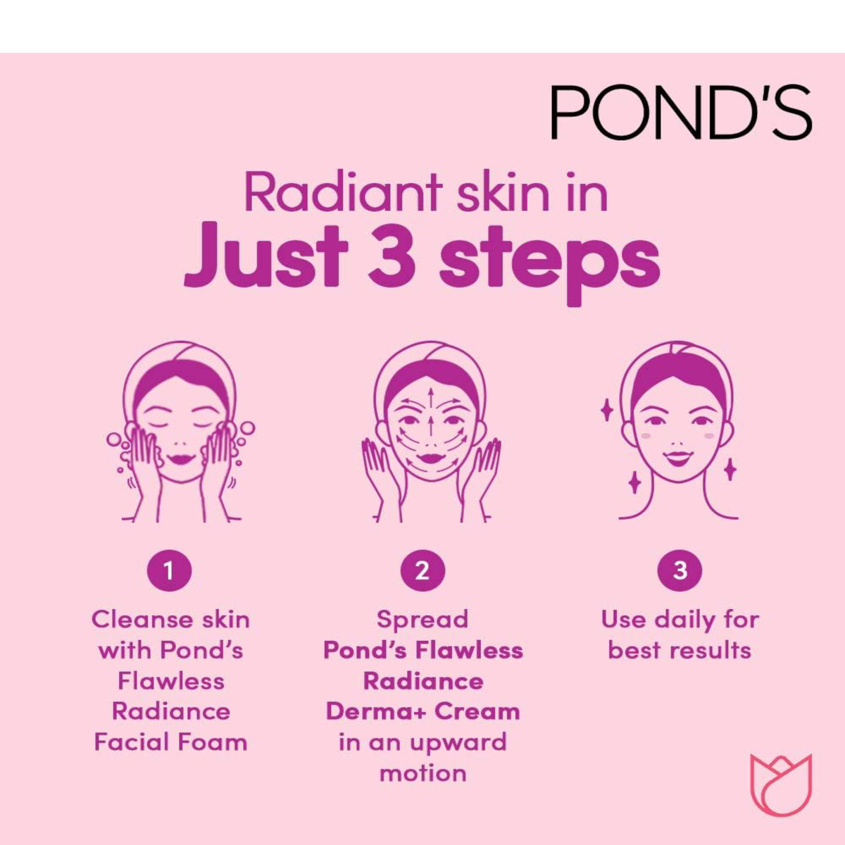 Ponds Flawless Radiance White Day Cream SPF30 50 ml + Night Cream Value Pack 50 ml