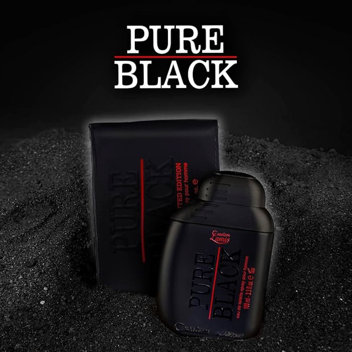 Creation Lamis Pure Black EDT 100 ml + Deo 200 ml