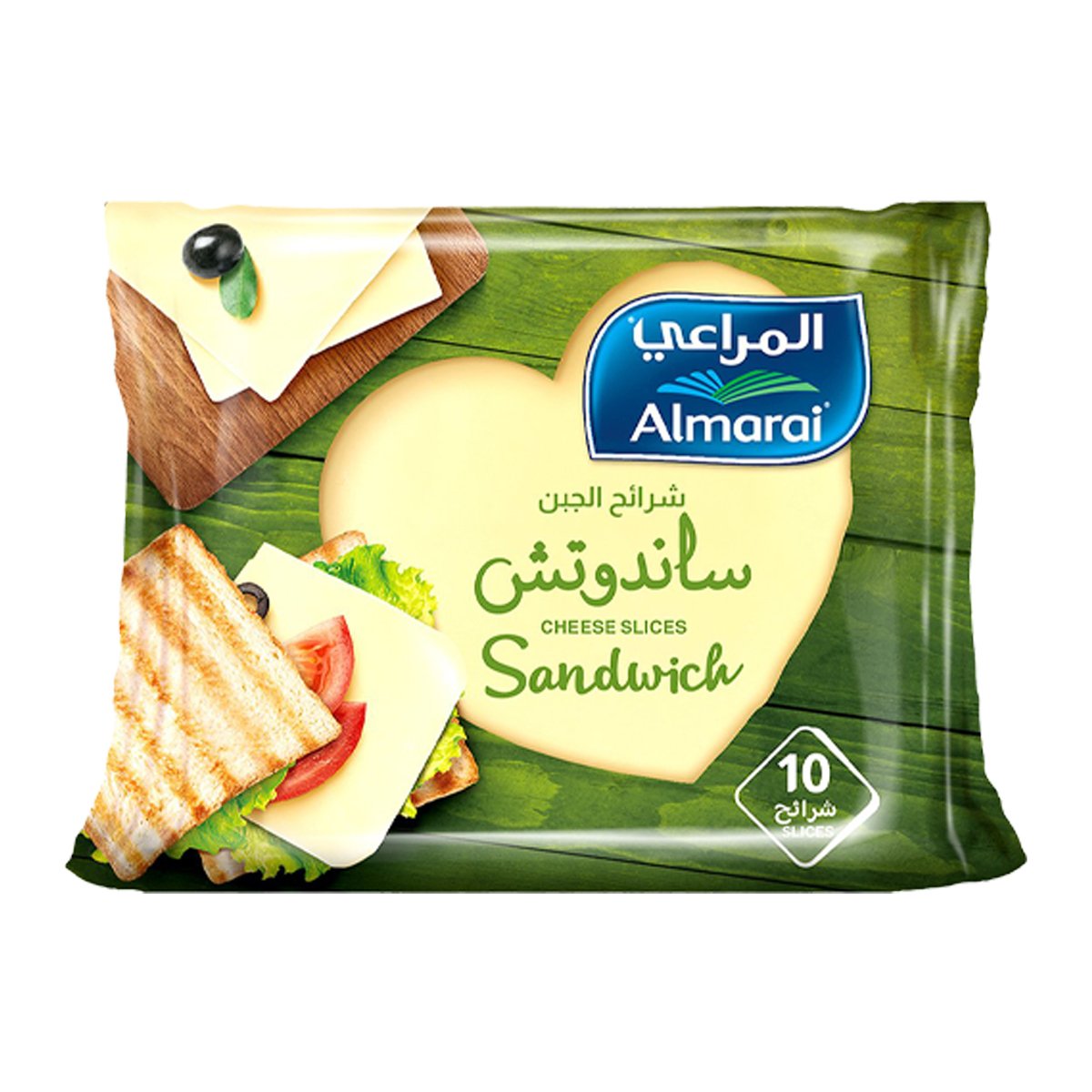 Almarai Cheddar Cheese Sandwich Slices 4 x 200 g