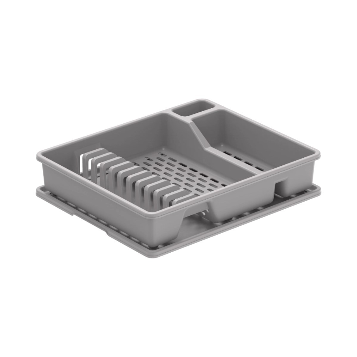 Cosmoplast Dish Drainer Deluxe with Tray Assorted Color