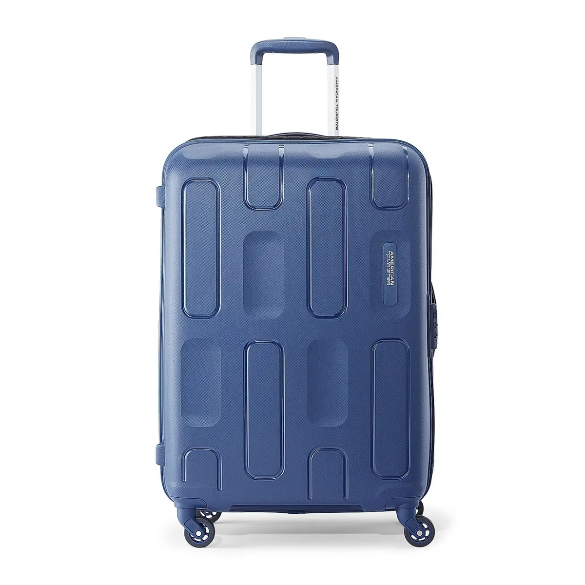 American Tourister Ellipso 4 Spinner Wheel Hard Trolley, 68 cm, Navy