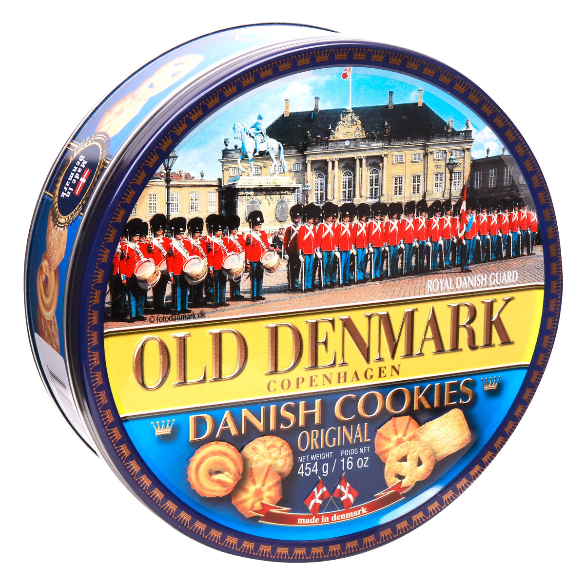 Jacobsens Old Denmark Original Danish Butter Cookies 454 g