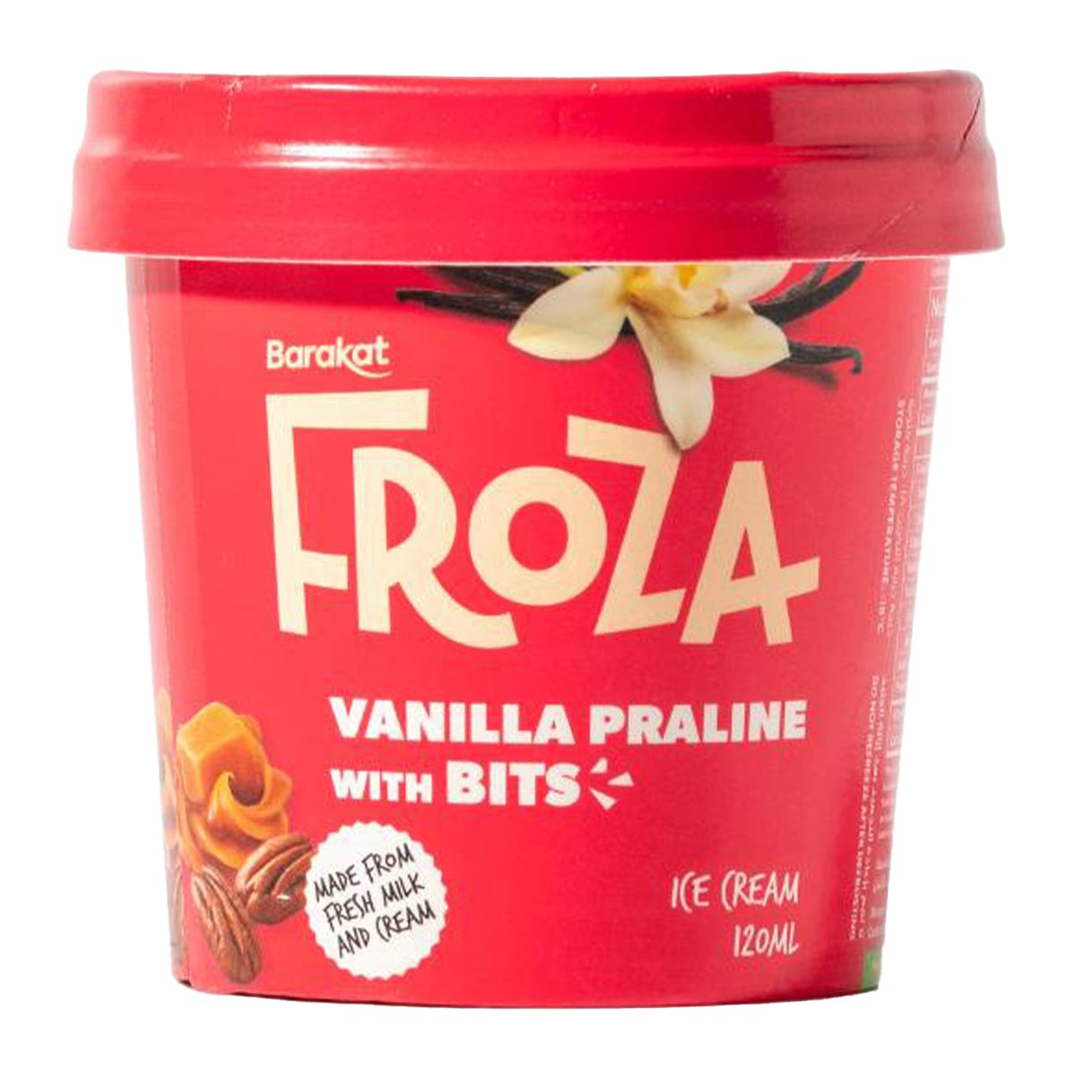 Barakat Froza Vanilla Praline with Bits Ice Cream 120 ml