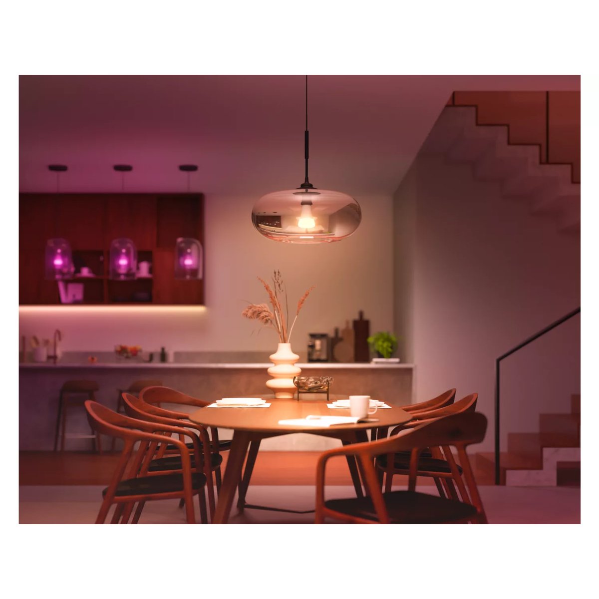 Philips Hue White and Colour Ambiance E27 Smart Light Bulb, 13 W-100 W, 1600 Lumen