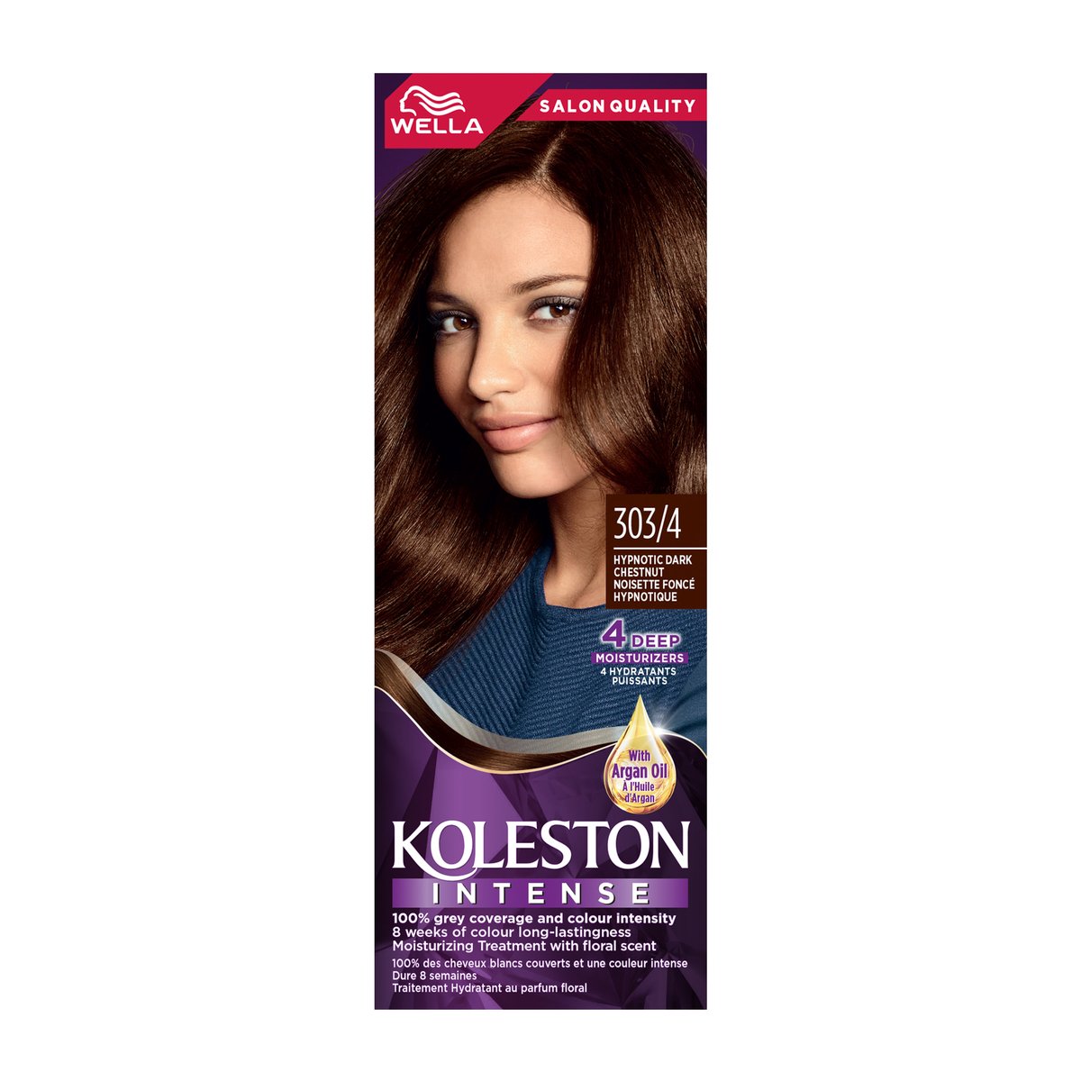 Koleston Intense 303/4 Hypnotic Dark Chestnut 1 pkt