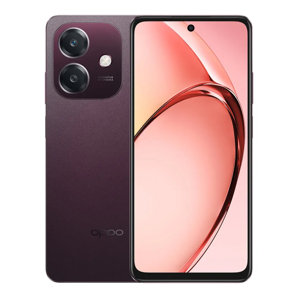 Oppo A60 Dual Sim 5G Smartphone,6GB RAM,128GB Storage,Nebula Red, CPH2683 + Calk Bluetooth Earphones