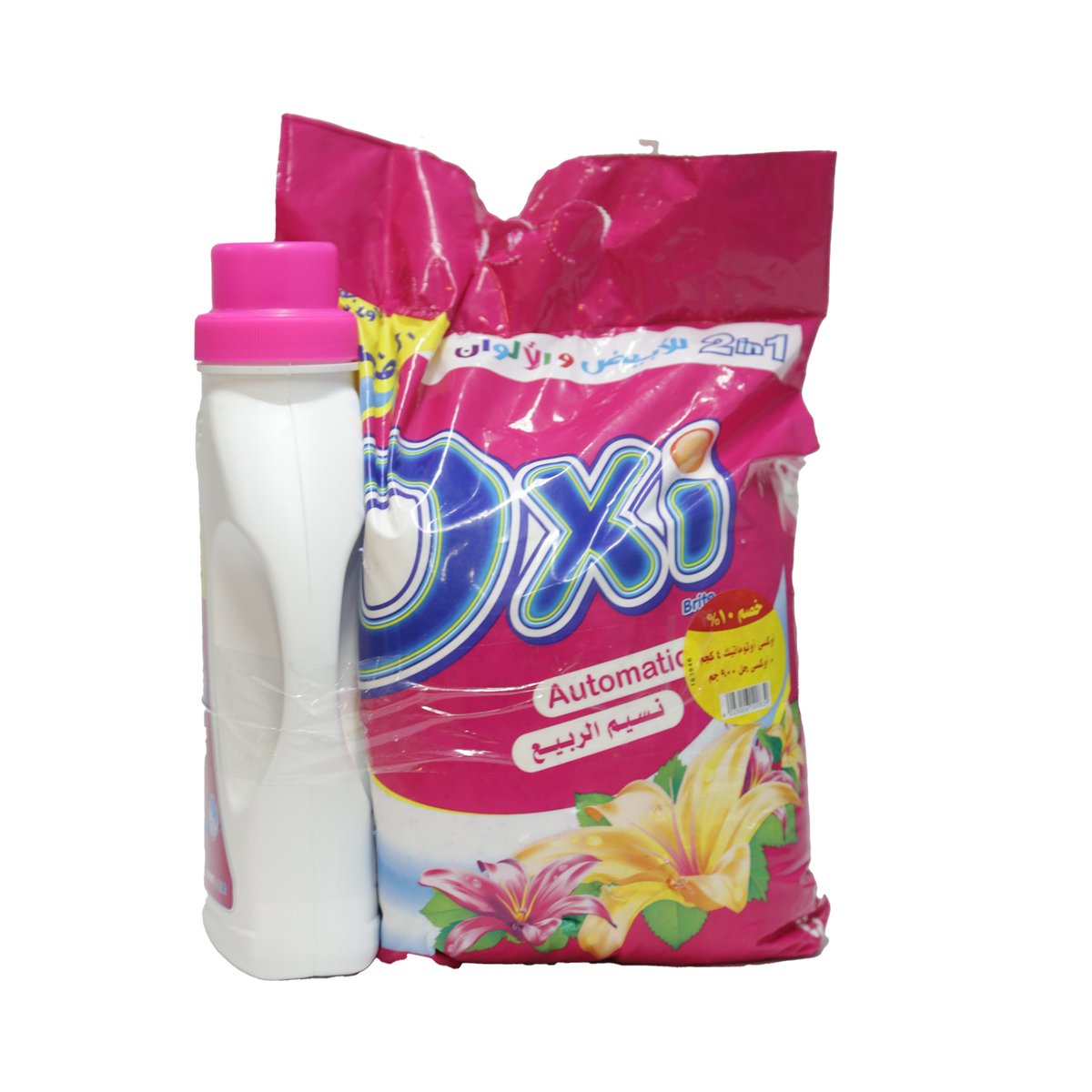 Oxi Fine Fragrance Washing Powder Automatic Front Loading 4 kg + Gel 900 g