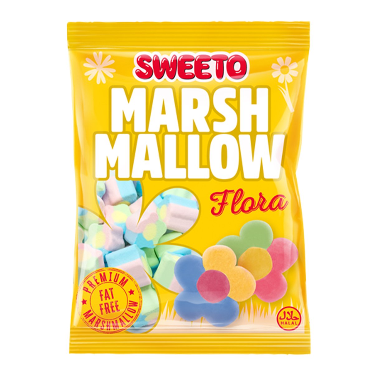 Sweeto Flora Marshmallow 140 g