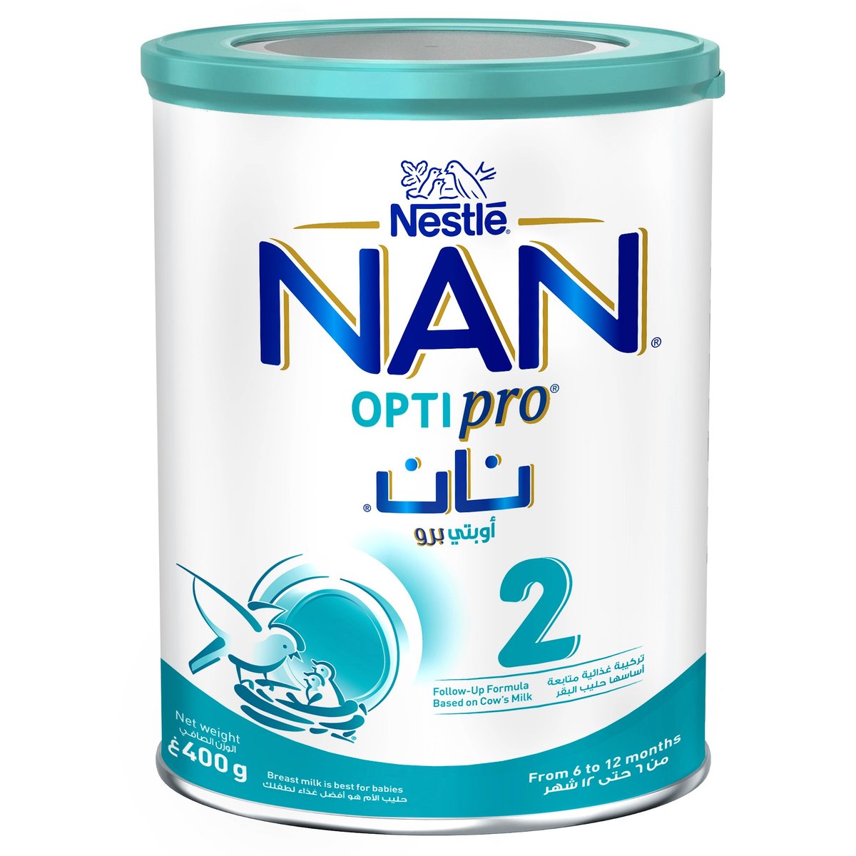 Nestle NAN Optipro Stage 2 Follow Up Formula From 6 to 12 Months 400 g