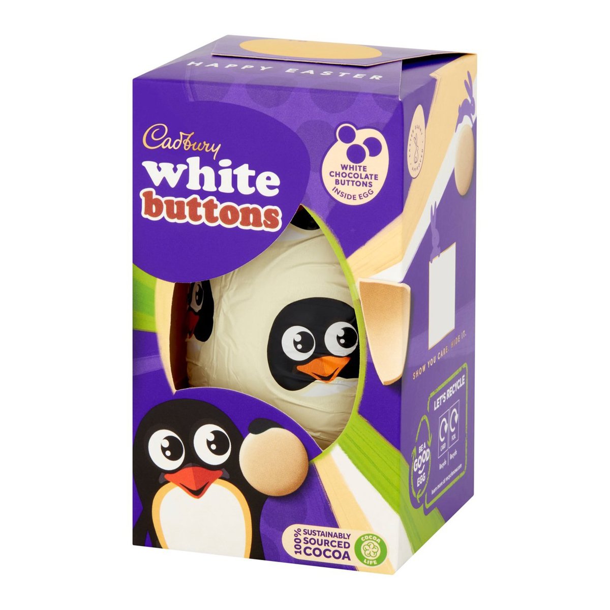 Cadbury White Buttons Shell Egg Chocolate 98 g