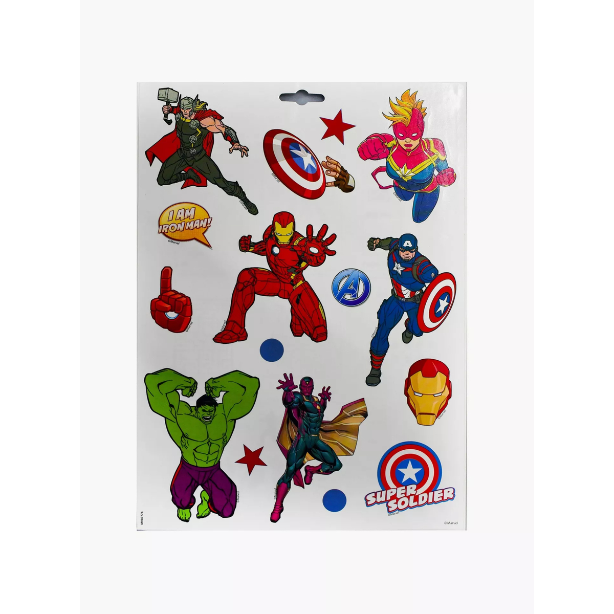 Marvel Avengers Character Coloring Book Set With Markers MV89770 Assorted Per Pc