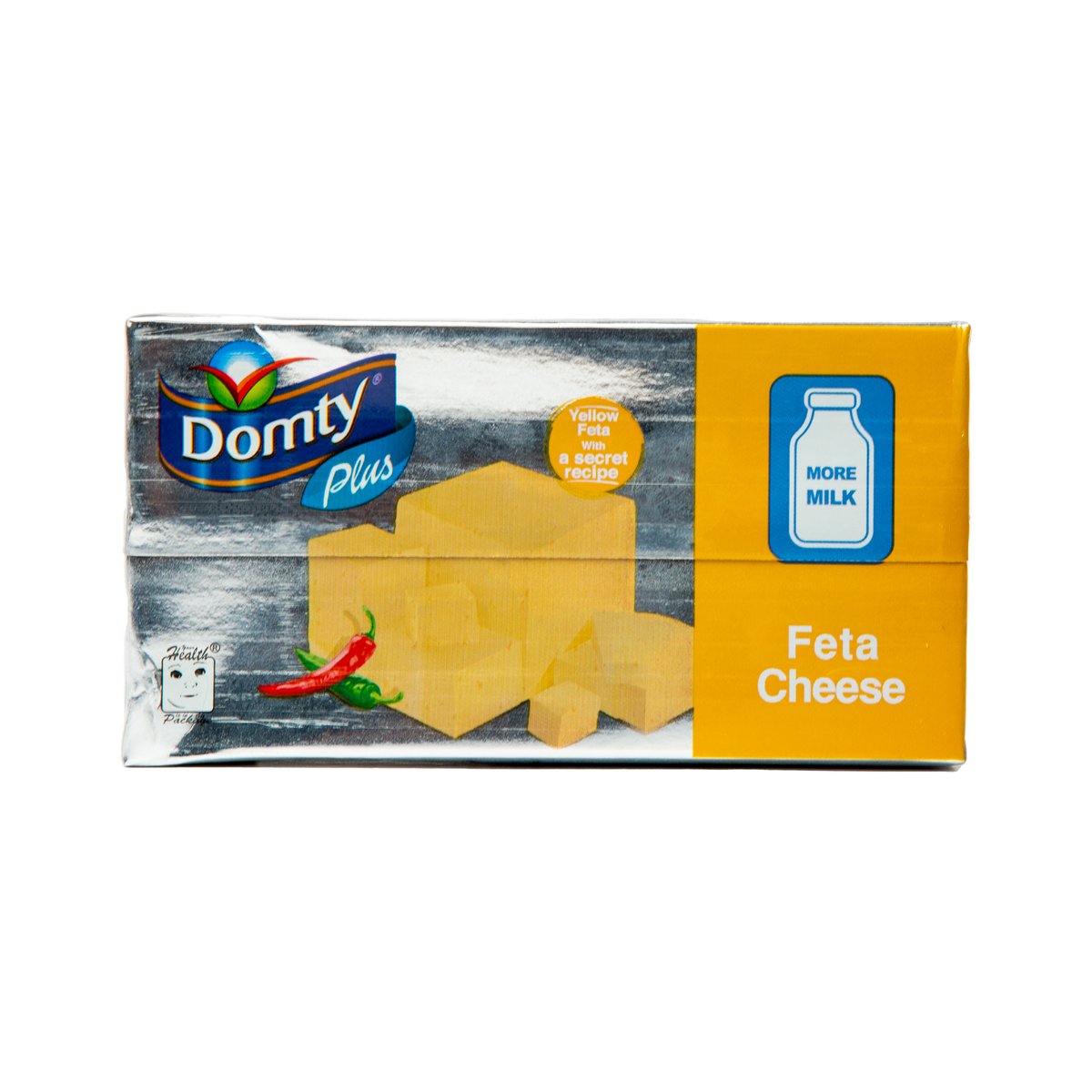 Domty Plus Yellow Feta Cheese 500 g