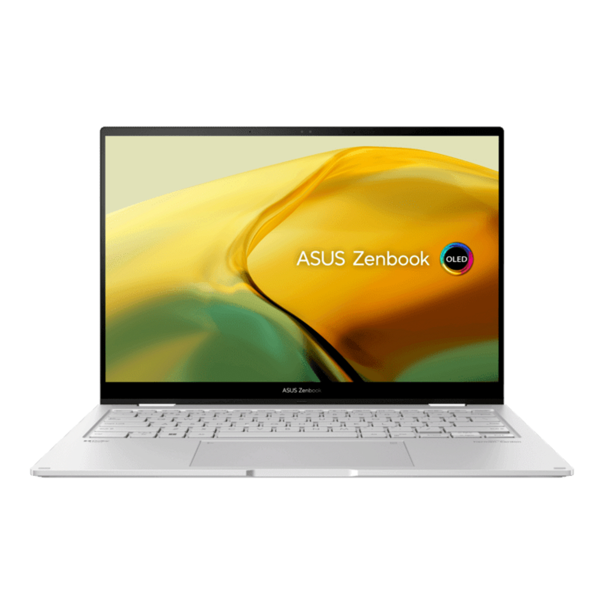 Asus Zenbook 14 Flip, 14", OLED Touch Display, Intel Core i7-1360P Processor, 16 GB RAM, 1 TB SSD, Windows 11 Home, Foggy Silver, UP3404VA OLED-1W