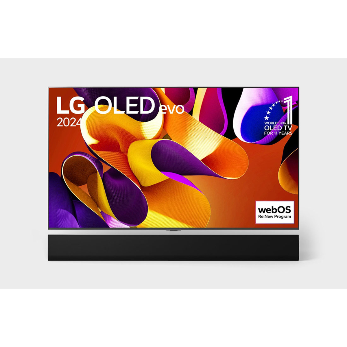 LG 65 Inch OLED evo G4 4K Smart TV AI Magic remote Dolby Vision webOS24, OLED65G46LA - (2024)