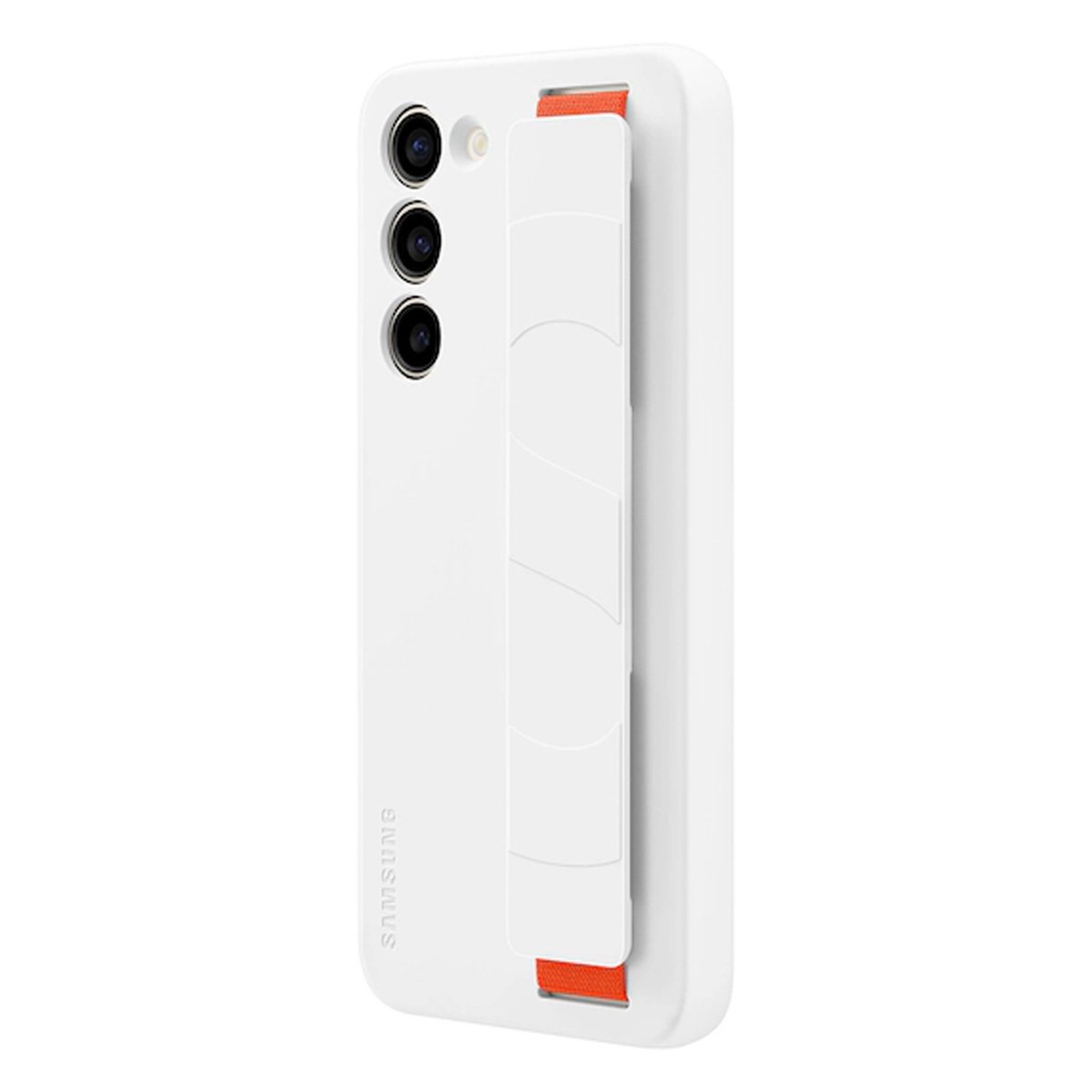 Samsung Galaxy Silicone Grip Case for S23+, White, GS916T