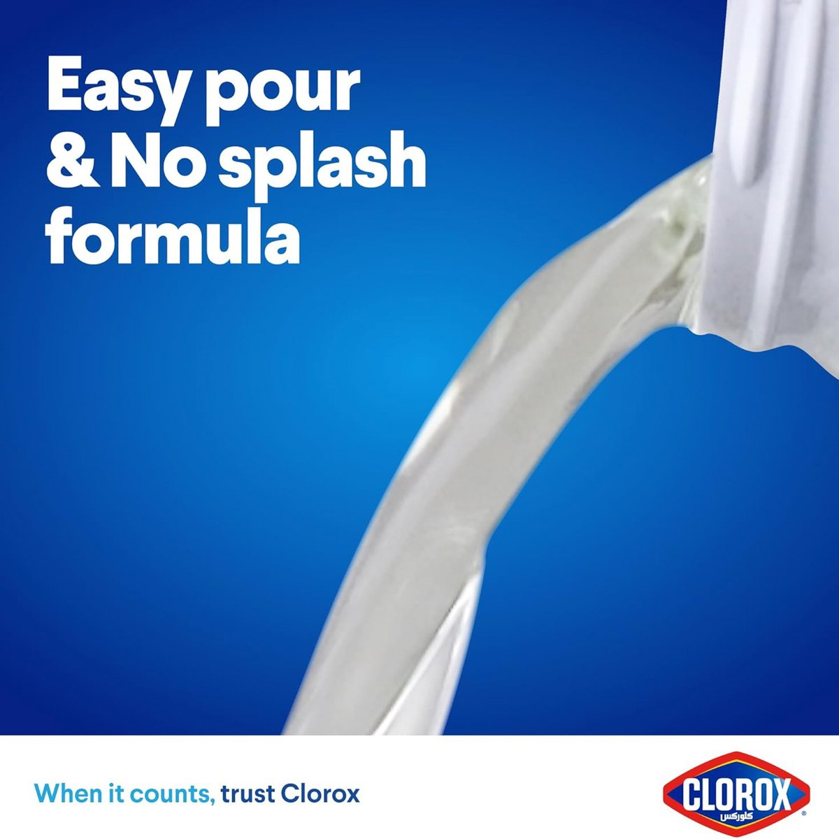 Clorox Platinum Bleach Original 2 x 1.89 Litres