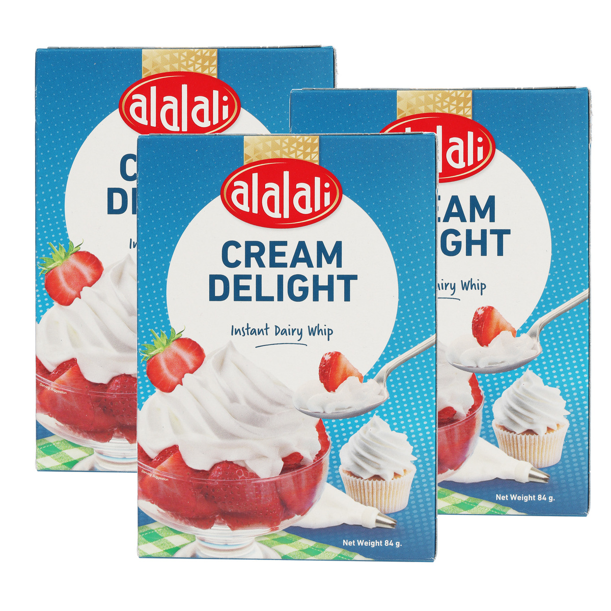 Al Alali Cream Delight 3 x 84 g