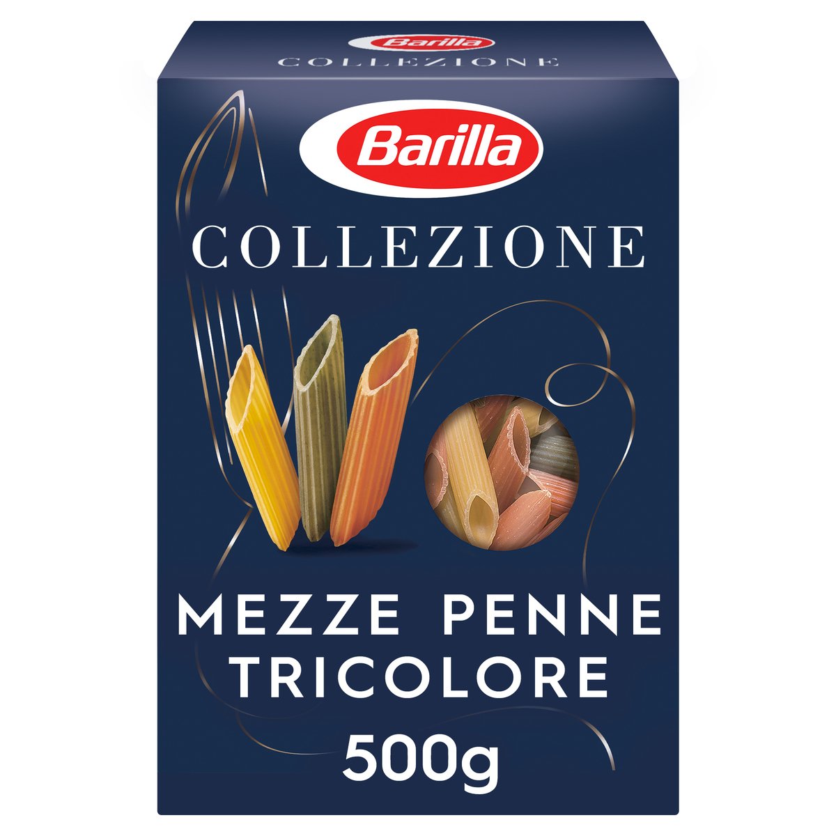Barilla Mezze Penne Tricolore 500 g