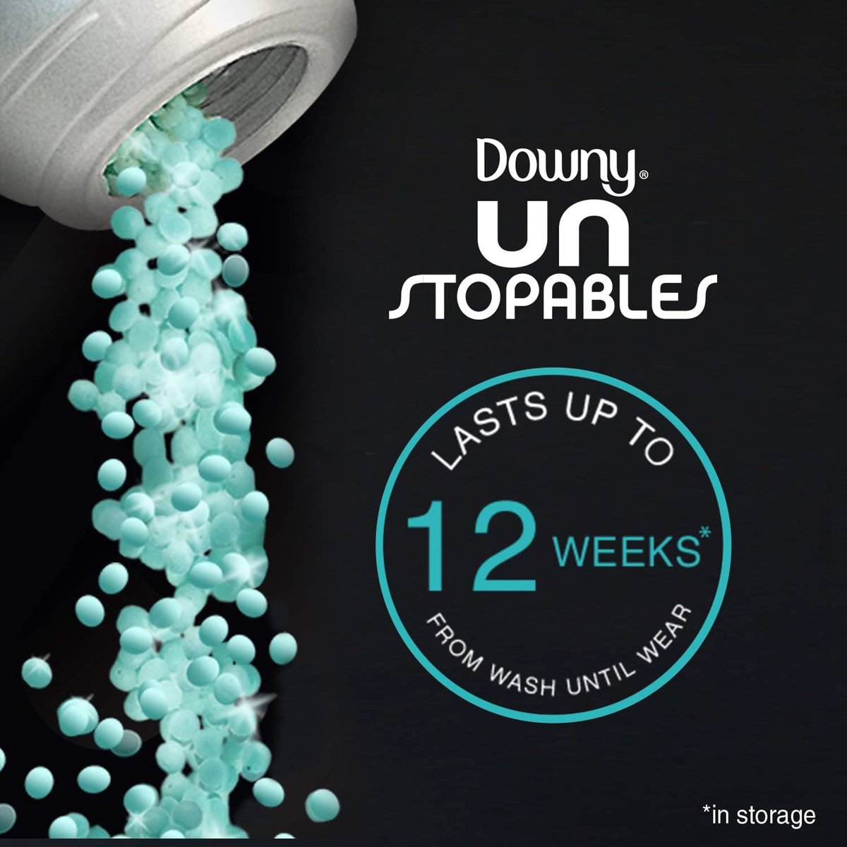 Downy Unstopables Freshness Beads Fabric Softener Value Pack 190 g