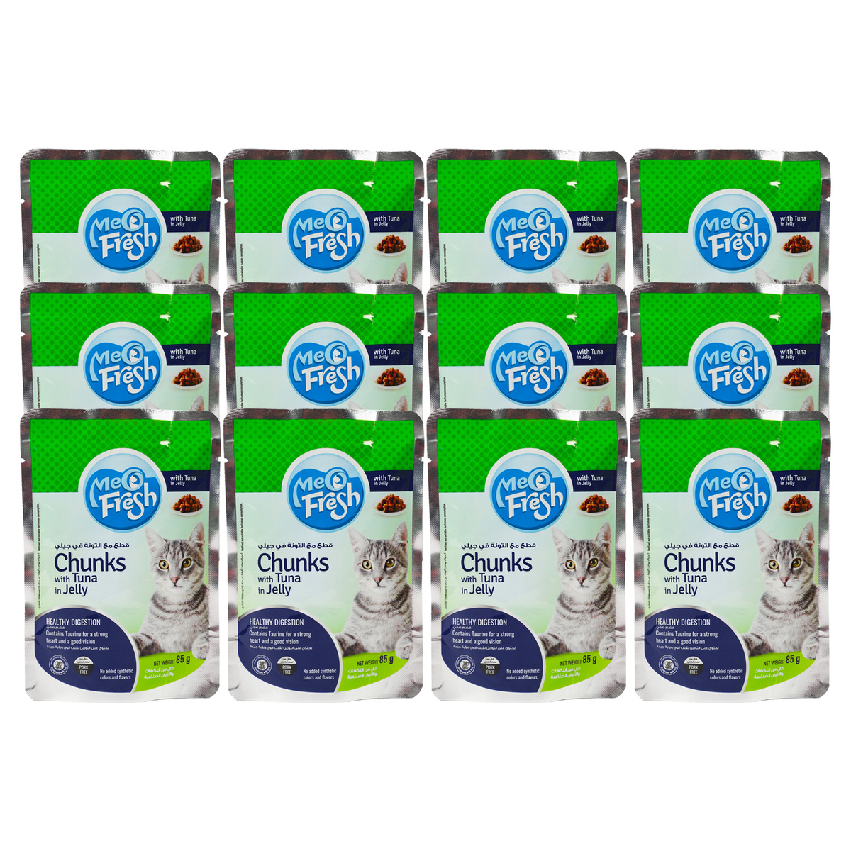 Meo Fresh Chunks With Tuna In Jelly 85 g