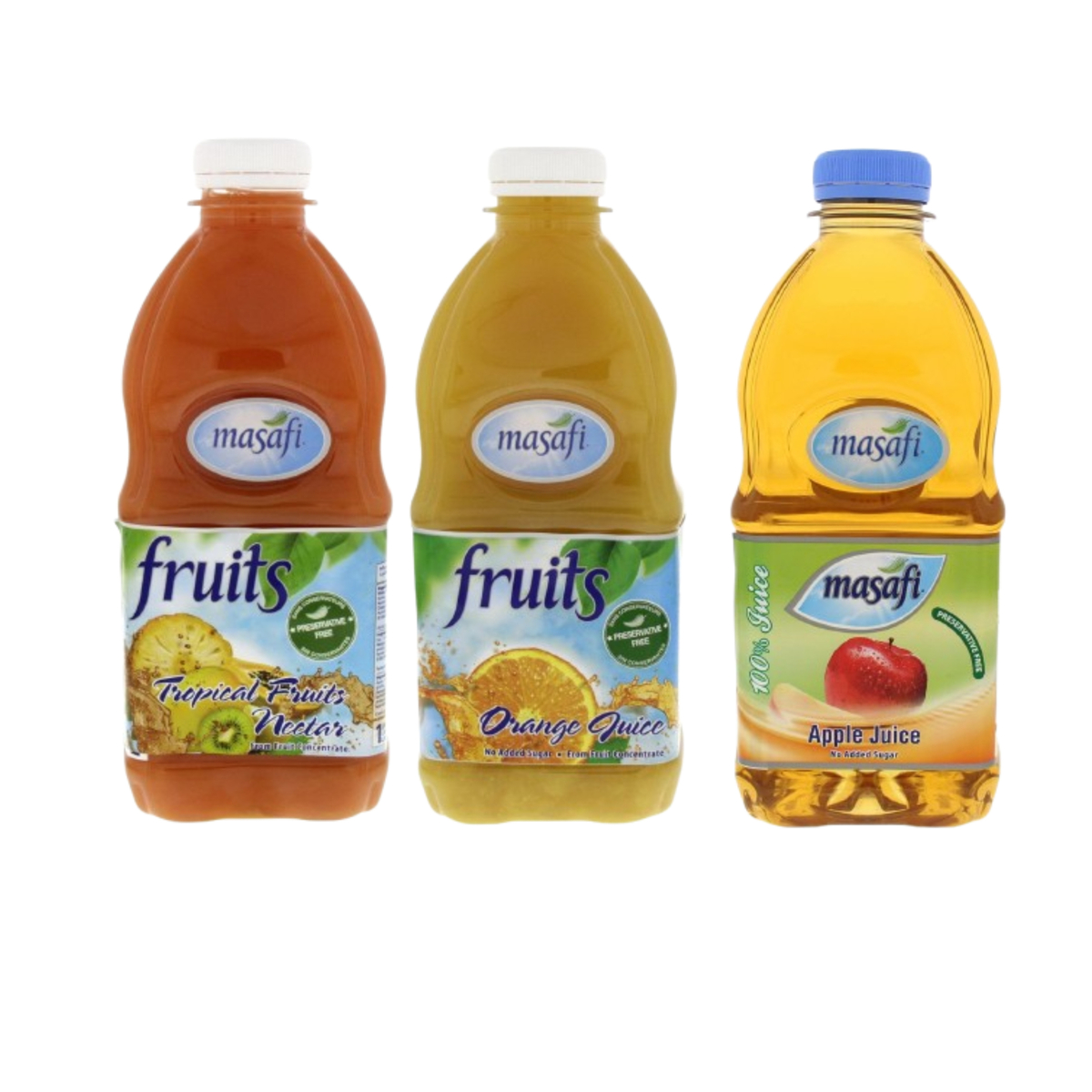 Masafi Juice Assorted 3 x 1Litre