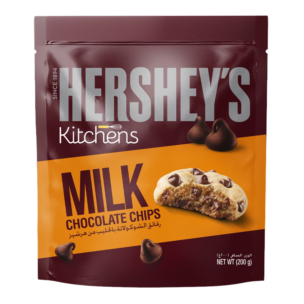 Hershey's Kitchens Milk Chocolate Chips 425 g + 200 g