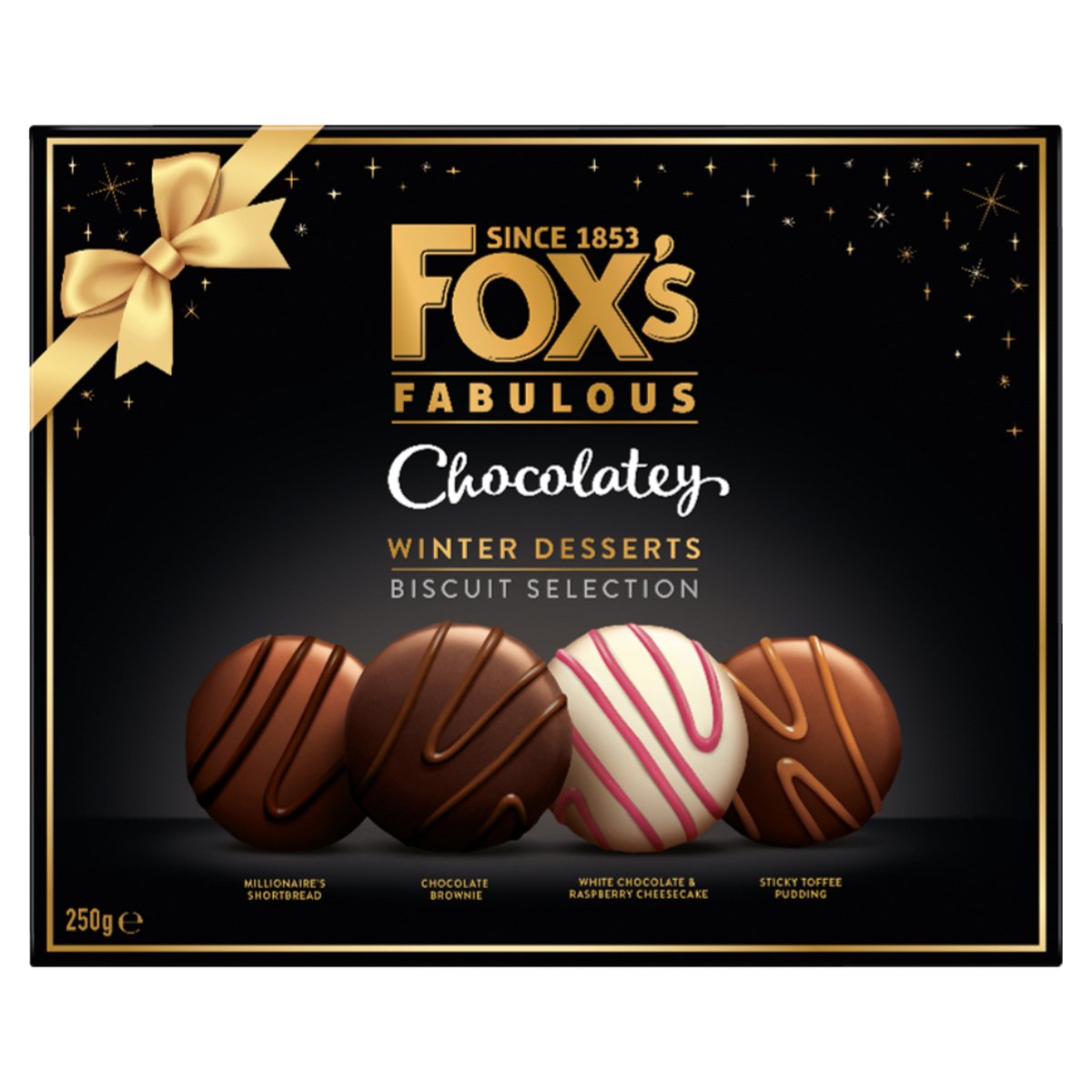 Fox's Chocolatey Winter Dessert Biscuit Selection 250 g