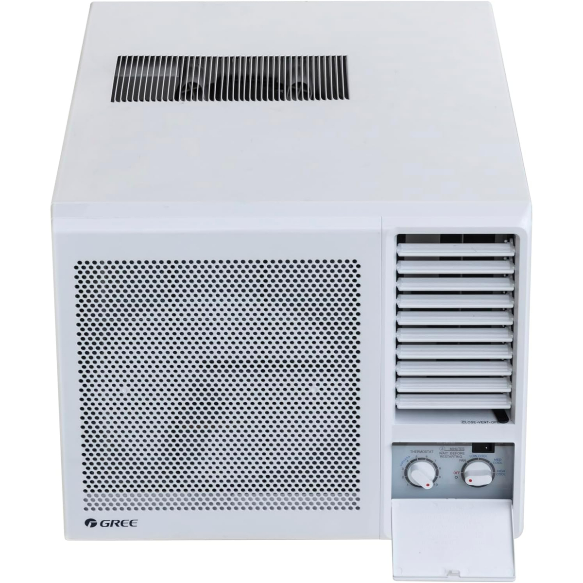 Gree Window Air Conditioner with Rotary Compressor, 1.5 Ton, White, ROMA-R18C3