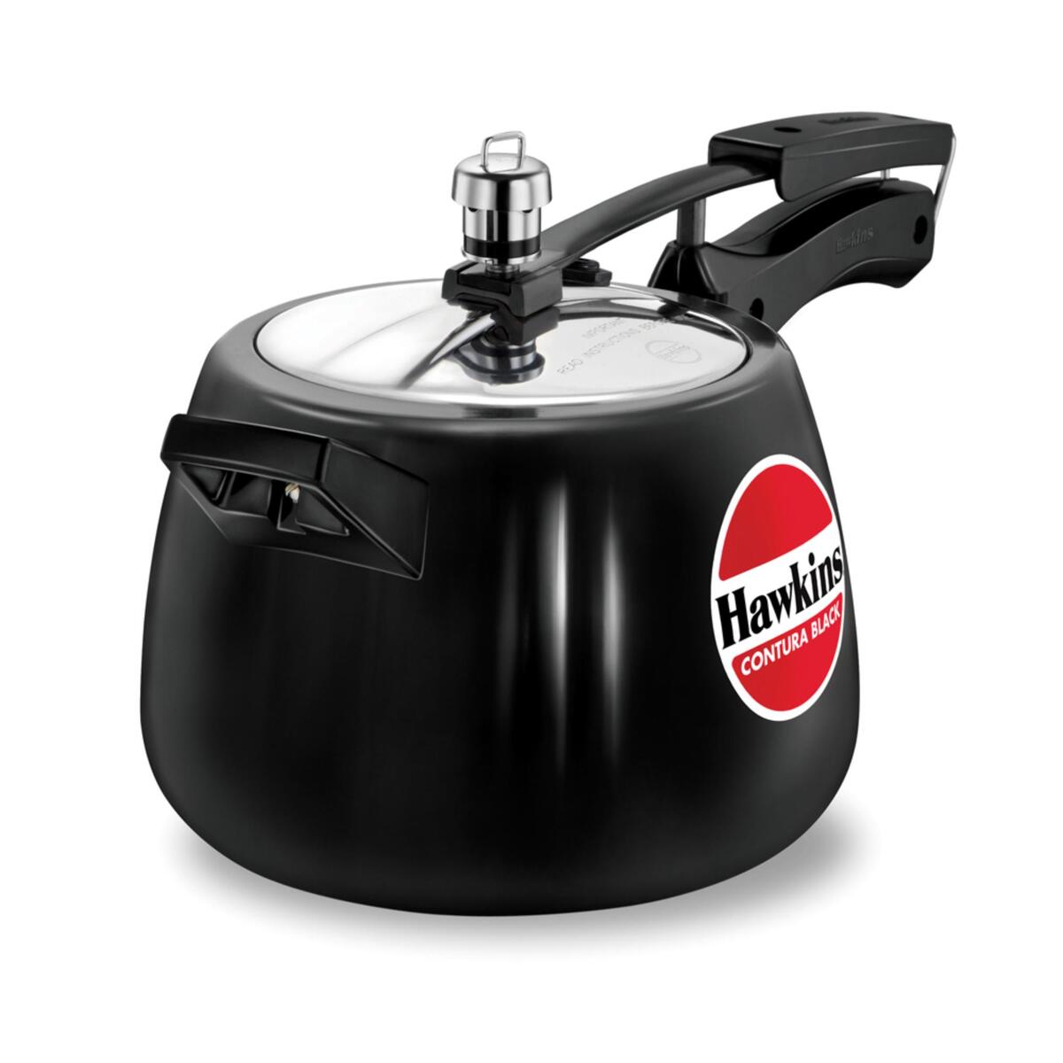 Hawkins Hard Anodised Aluminum Pressure Cooker Contura MB40 4L