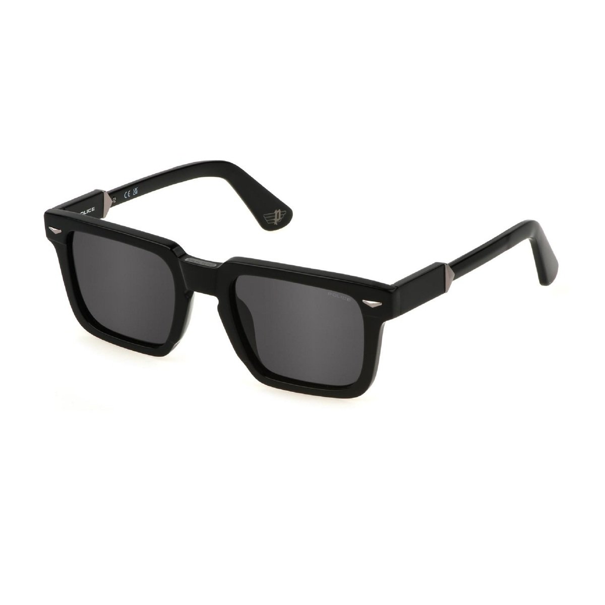 Police Men's Sunglass Square SPLL88M 520700 Black