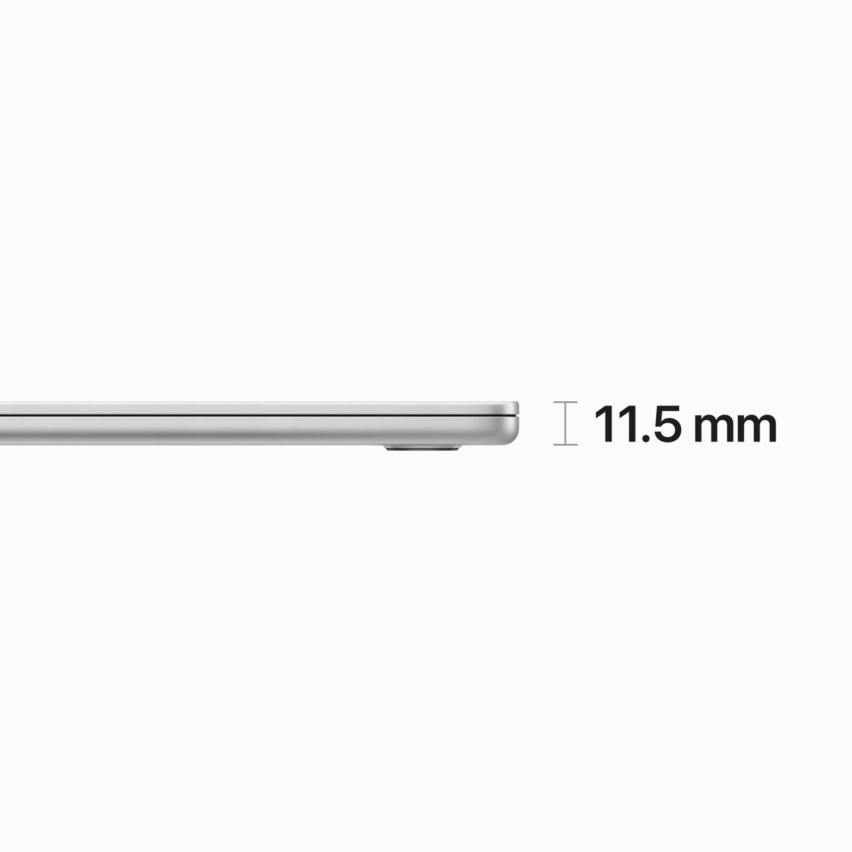 Apple MacBook Air M2 Chip, 15-inches, EN-AR Keyboard, 8 GB RAM, 256 GB Storage, Silver, MQKR3AB/A