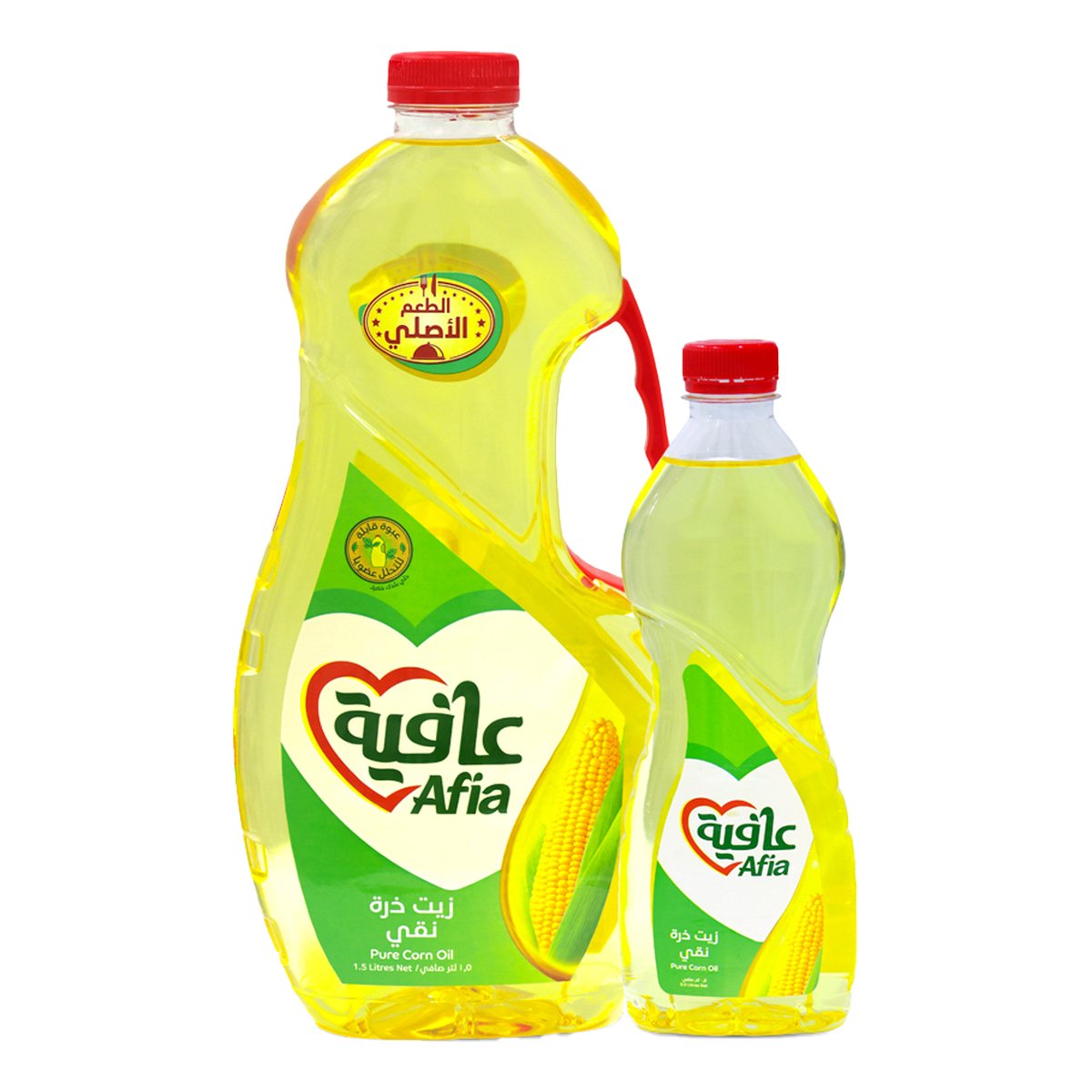 Afia Corn Oil 1.5 Litres + 500 ml