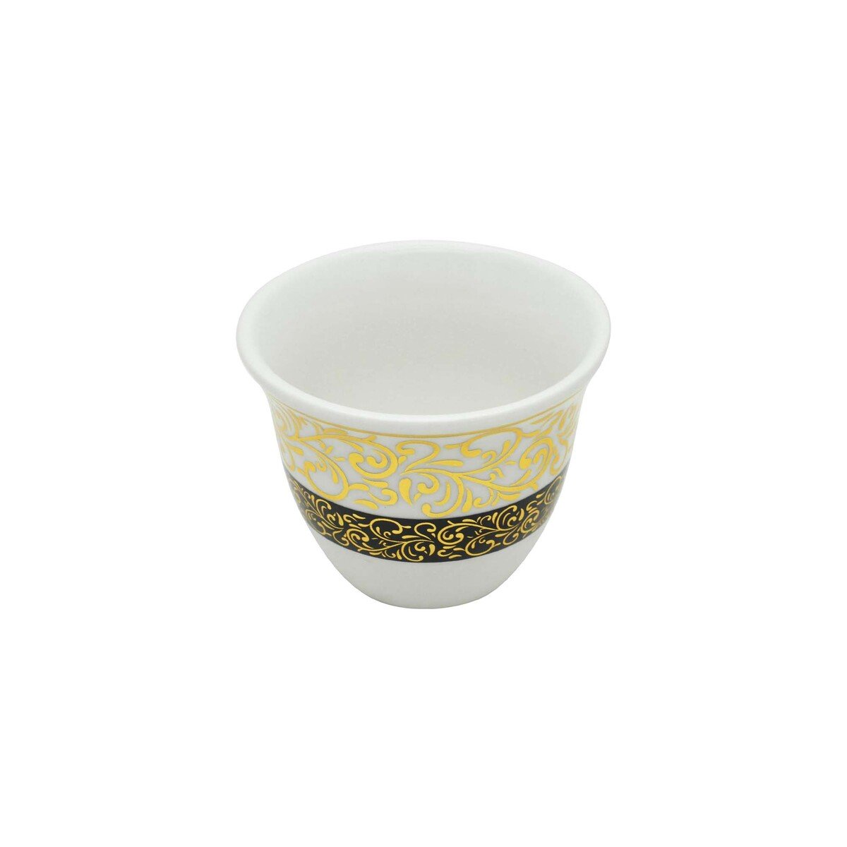 Pearl Ceramic Cawa Cup, 90ml, 4 Pcs, Set-P00005