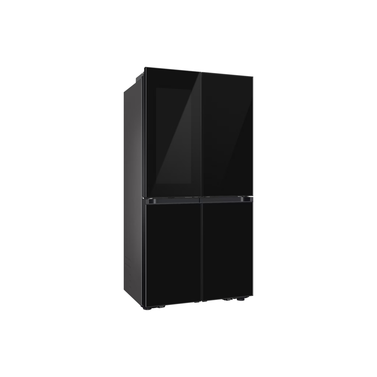 Samsung Bespoke French Door Refrigerator with See-thru Door, 548 L, Clean Black, RF65DB975E22AE