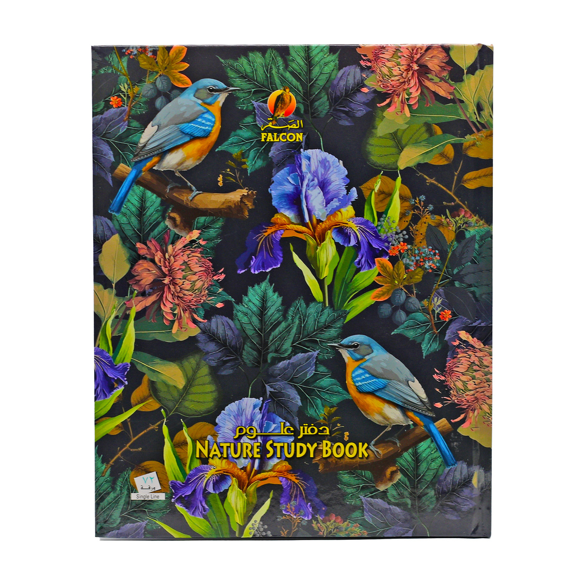 Falcon Nature Study Book Hard 10 x 8" Cover 72 Sheets