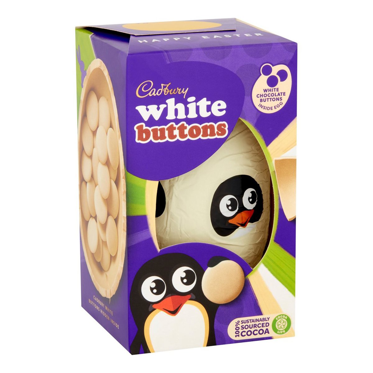 Cadbury White Buttons Shell Egg Chocolate 98 g