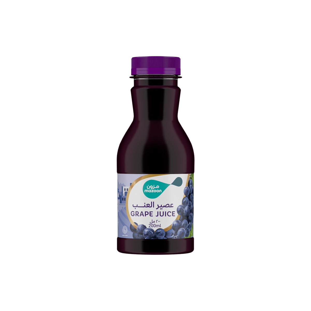 Mazoon No Added Sugar Grape Juice 200 ml