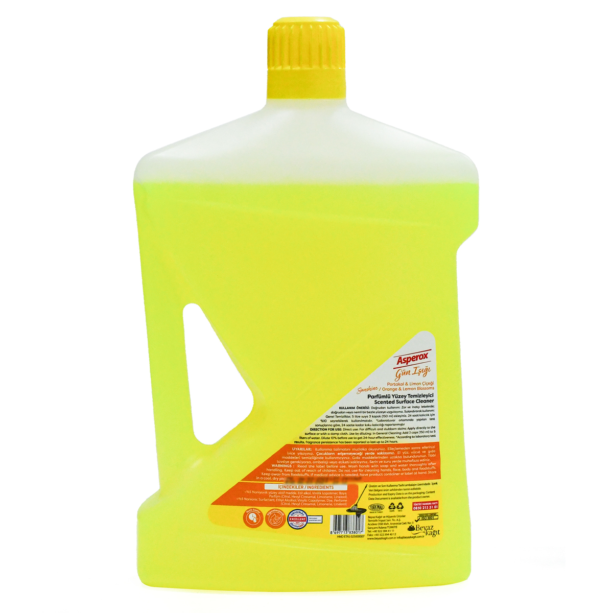 Asperox Sunshine Orange & Lemon Scented Surface Cleaner 2.5 Litre