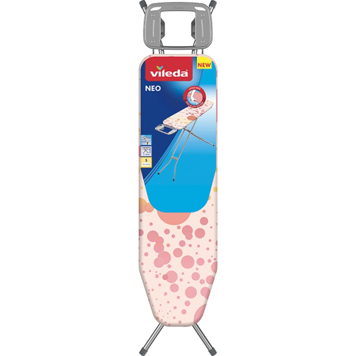 Vileda Neo Ironing Board 114x33cm Assorted