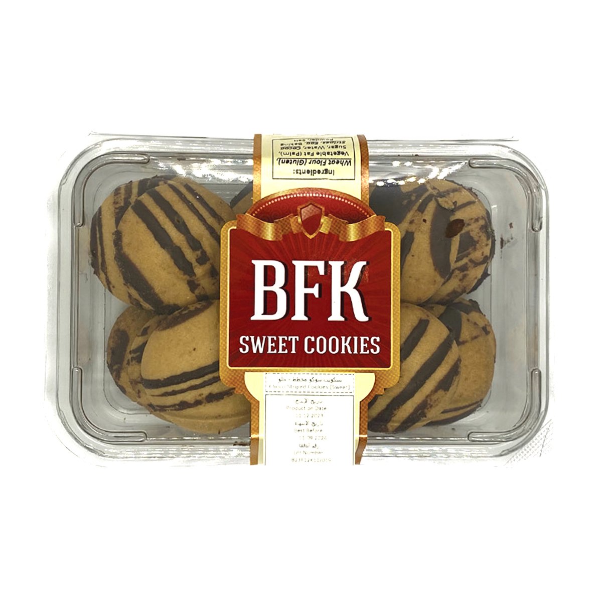 BFK Choco Stripes  Sweet Cookies 270 g