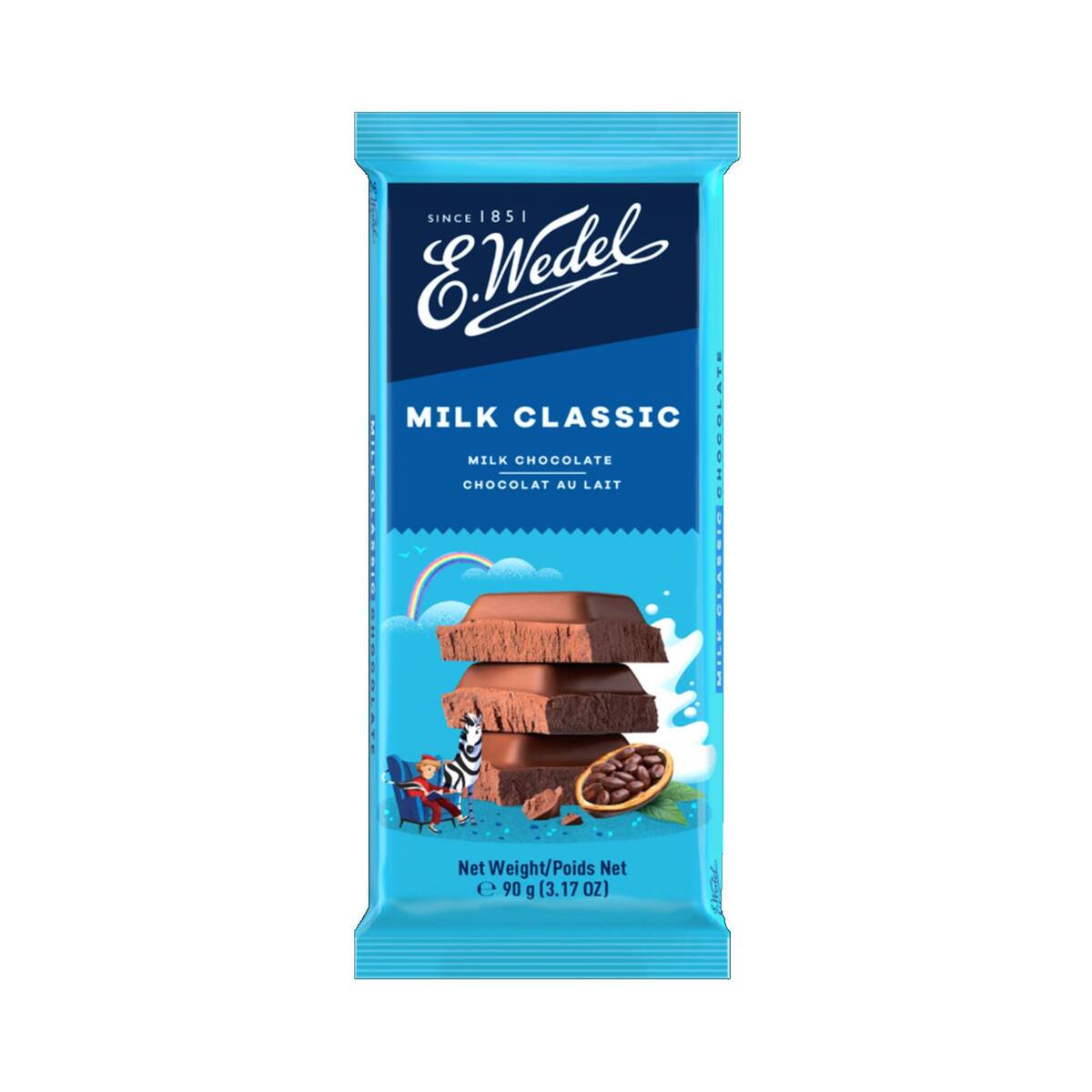 E.Wedel Classic Milk Chocolate 90 g