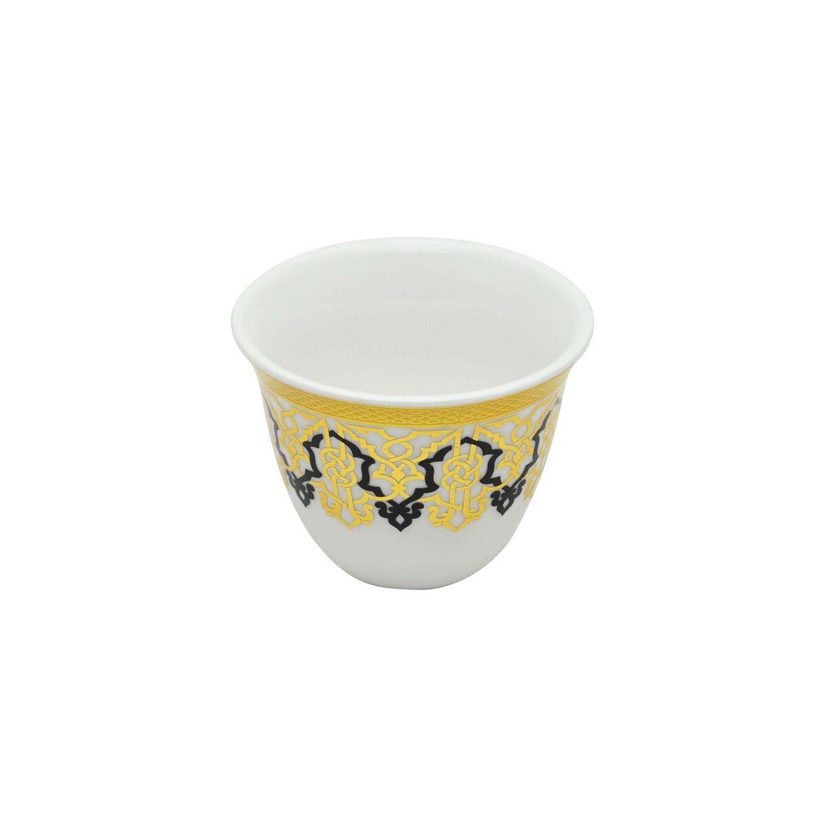 Pearl Ceramic Cawa Cup, 90ml, 4 Pcs, Set-P00006