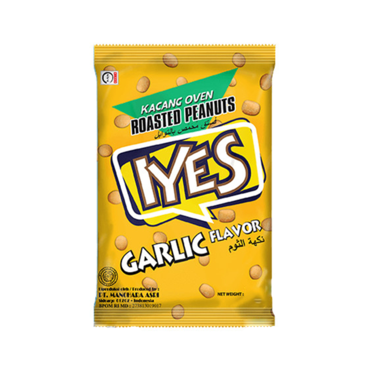 Iyes Kacang Oven Bawang 100g