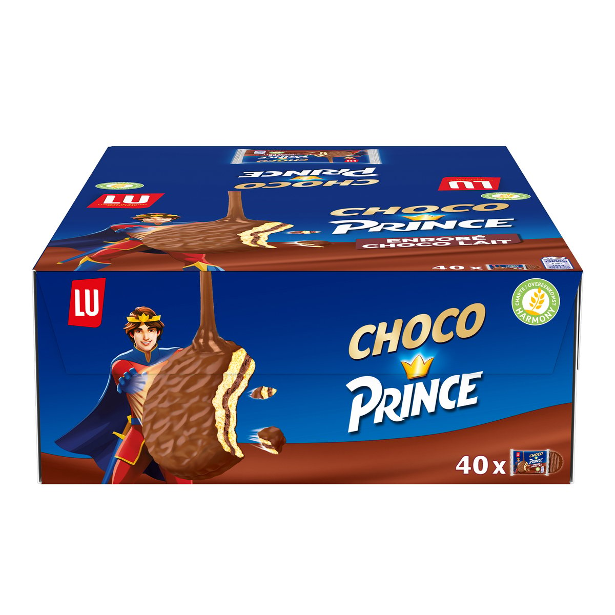 Lu Choco Prince Chocolate Biscuit 40 x 28.5 g