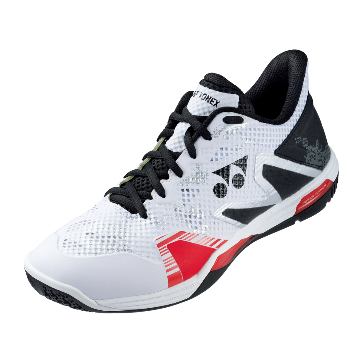 Yonex Power Cushion Eclipsion Z Wide Badminton Shoes, SHBELZ3WEX, White/Black, 43