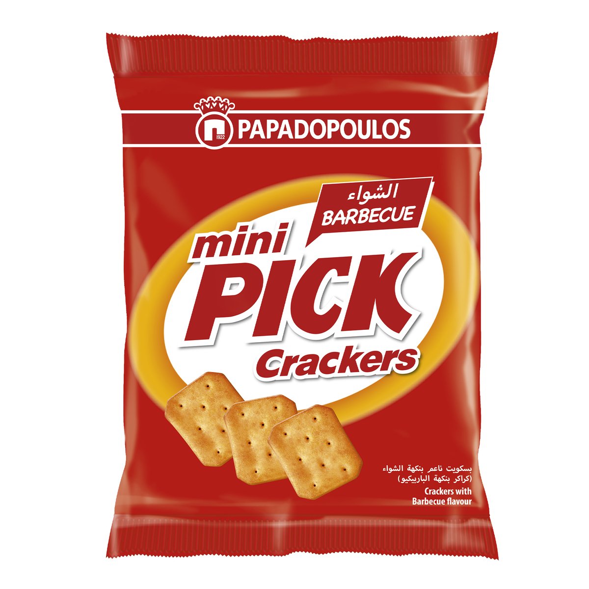 Papadopoulos Mini Pick Crackers with Barbecue 45 g