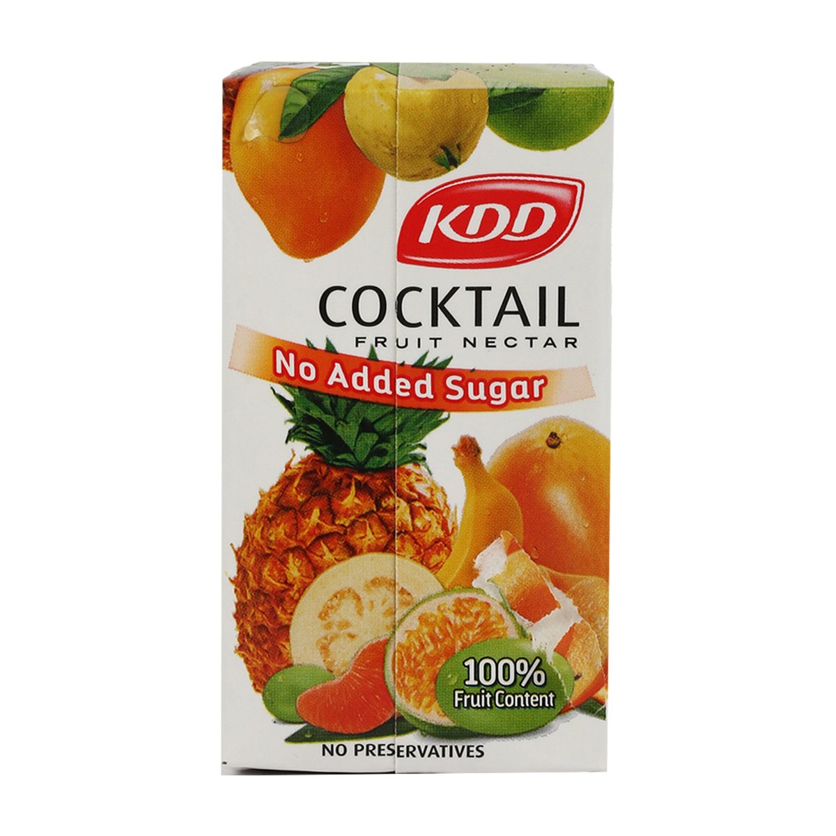 KDD Cocktail Fruit Nectar No Added Sugar 6 x 125 ml