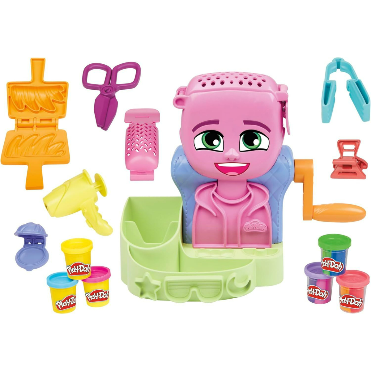 Play-Doh Hair Styling Salon Playset, F8807