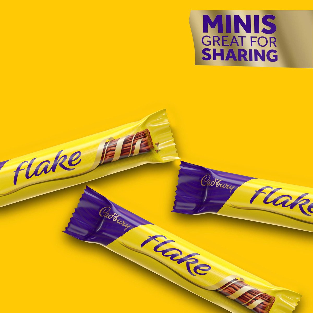 Cadbury Flake Minis Chocolate Bag Value Pack 2 x 159.5 g