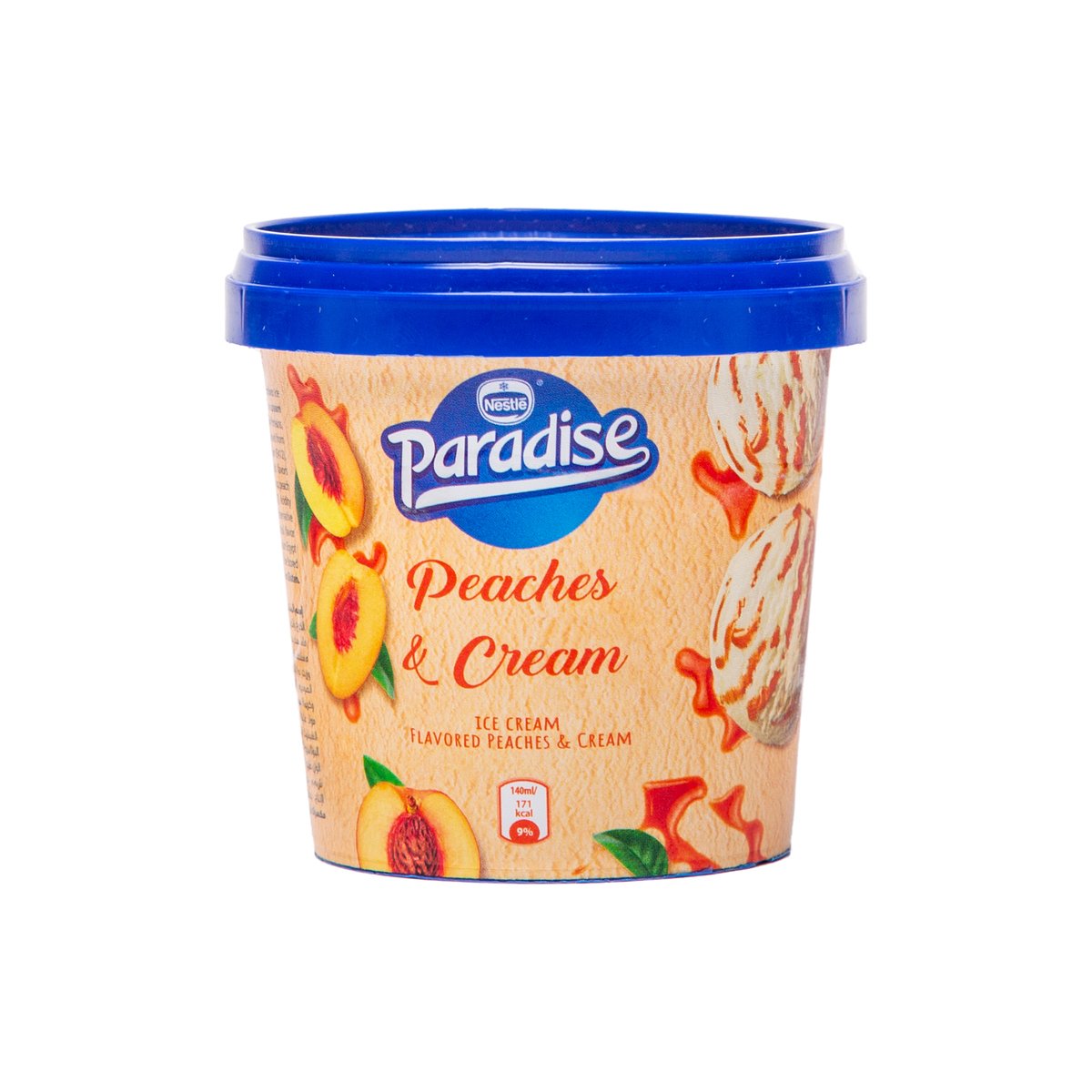 Nestle Paradise Peaches & Cream Flavoured Ice Cream 140 ml